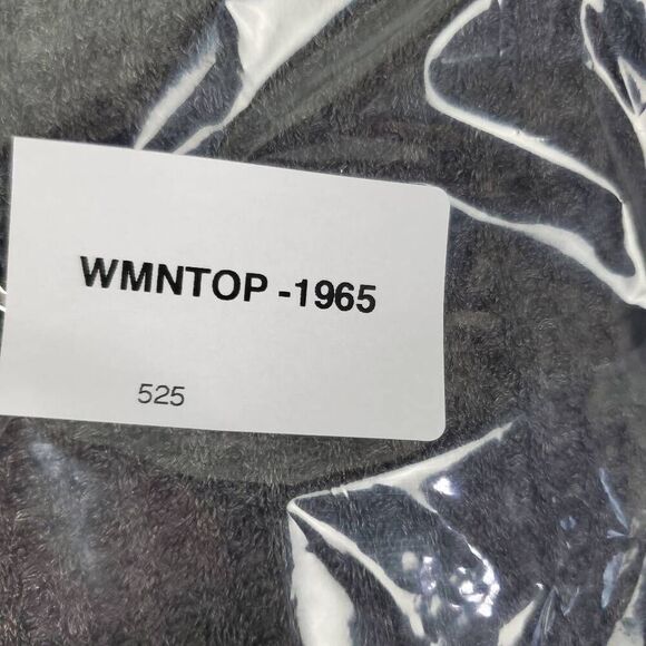 Jolt by Vanity Gray Cowl Neck Tunic Top M Lace Trim Long Sleeve Boho Sweater Shi - Picture 10 of 10